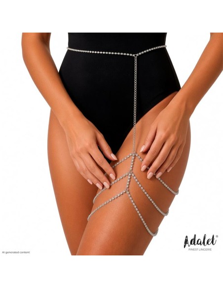 Lydia Liguero Plateado Talla unica