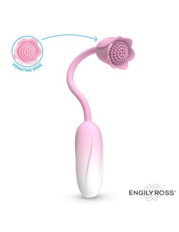 Florae Huevo Vibrador con Rosa Estimuladora 2