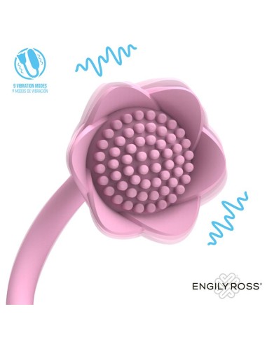 Florae Huevo Vibrador con Rosa Estimuladora