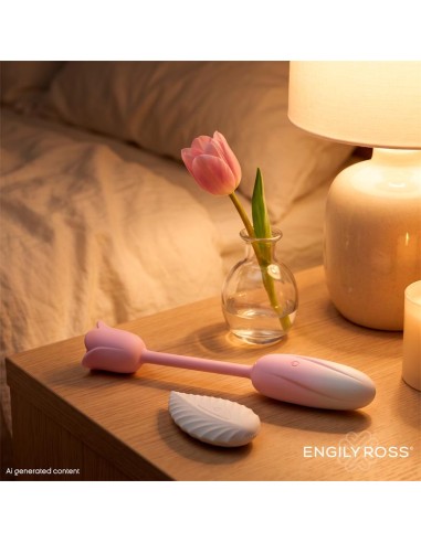 Florae Huevo Vibrador con Rosa Estimuladora