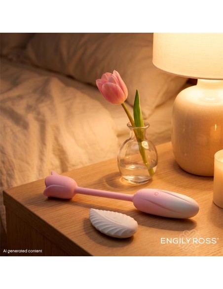 Florae Huevo Vibrador con Rosa Estimuladora