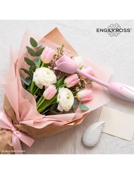 Florae Huevo Vibrador con Rosa Estimuladora