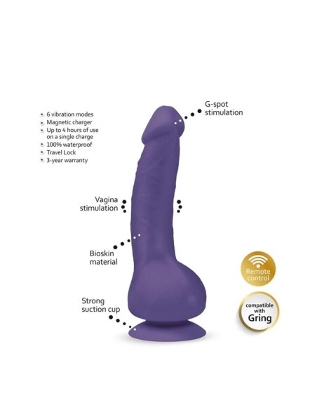 Greal Vibrador Violet Greal Vibrador Violet