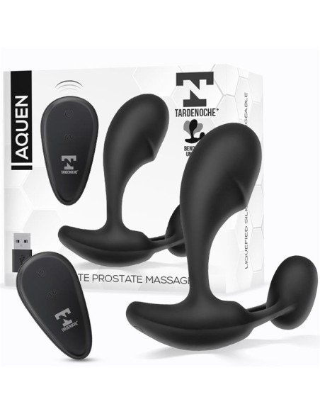 Aquen Estimulador Prostatico y Perineo Control Remoto Silicona Liquida USB Magnetico Aquen Estimulador Prostatico y Perineo Control Remoto Silicona Liquida USB Magnetico