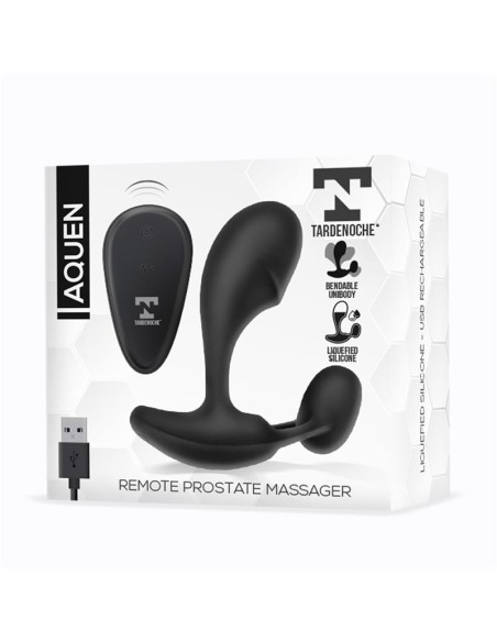 Aquen Estimulador Prostatico y Perineo Control Remoto Silicona Liquida USB Magnetico Aquen Estimulador Prostatico y Perineo Control Remoto Silicona Liquida USB Magnetico