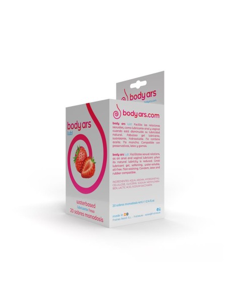 Monodosis Gel Lubricante Base Agua Fresa acida 20 x 4 ml Monodosis Gel Lubricante Base Agua Fresa acida 20 x 4 ml