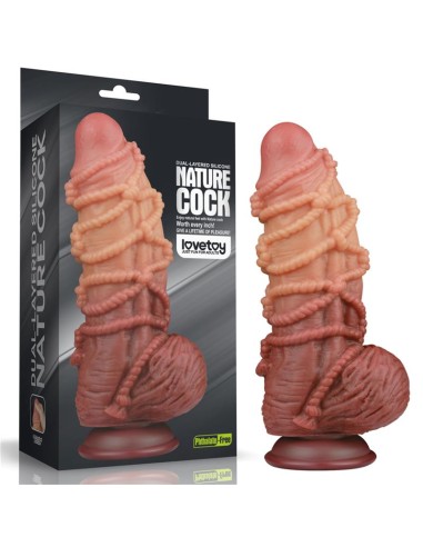 Dildo Dual Layer Tamano King Nature 95