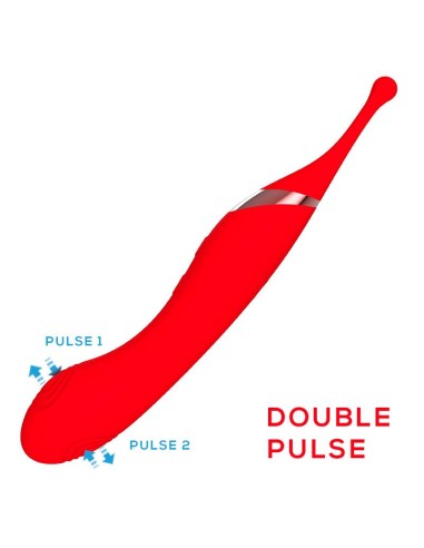 Onax Estimulador Doble Vibrador de Punto y Doble Pulsacion USB