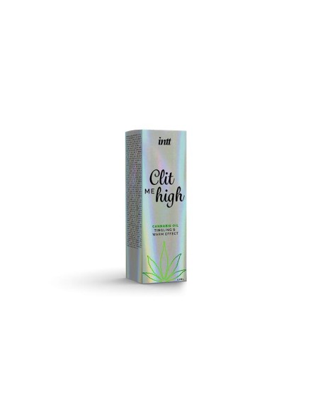 Estimulador de Clitoris Clit Me High con Aceite de Cannabis