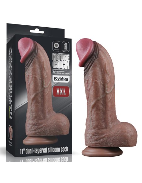 Dildo Silicona Dual Layered XXL 11