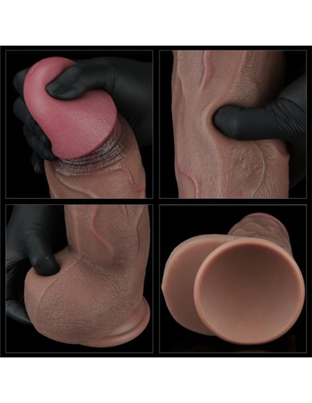 Dildo Silicona Dual Layered XXL 12 Dildo Silicona Dual Layered XXL 12