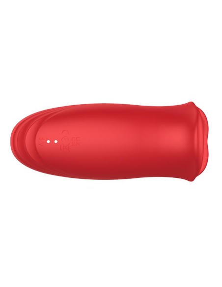 Ember Masajeador Forma Boca con Lameteo y Vibracion USB Silicona