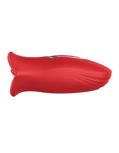 Ember Masajeador Forma Boca con Lameteo y Vibracion USB Silicona