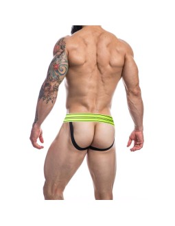 C4M15 Suspensorio Estilo Rugby Neon Lime 2