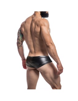C4M10 Boxers Tipo Shorts Leatherette Negro 2