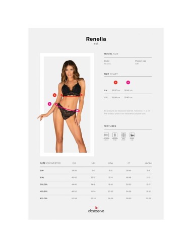 Renelia Set de 2 Piezas