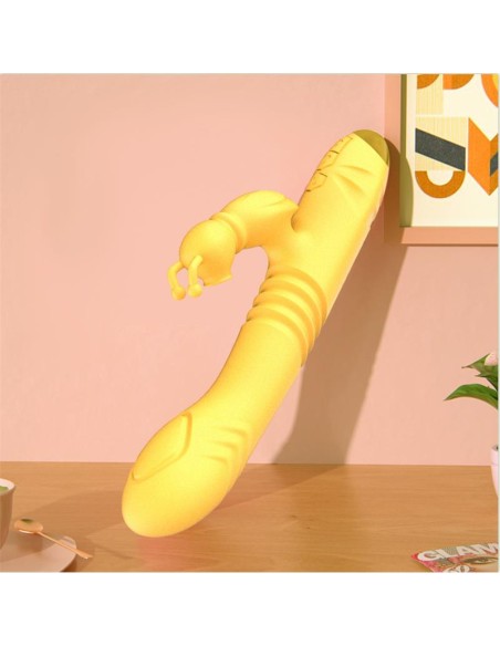 Honeybee Vibrador con Thrusting y Pulsacion