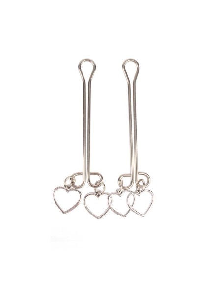 Senuelo Pinzas para Pezones con Corazones Senuelo Pinzas para Pezones con Corazones