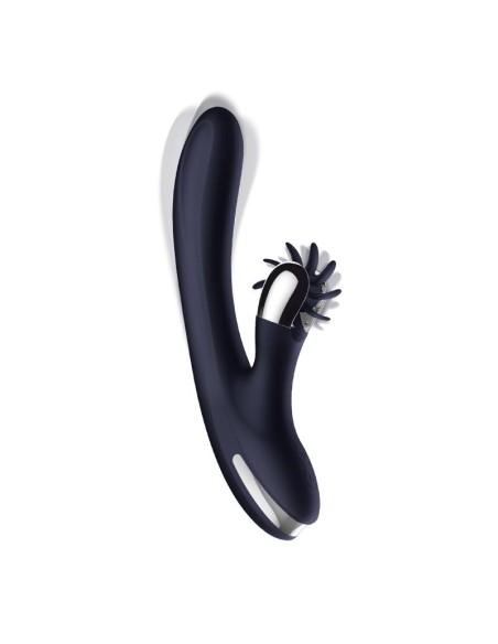 Navyspace Vibrador con Lenguas Rotadoras Azul Navyspace Vibrador con Lenguas Rotadoras Azul