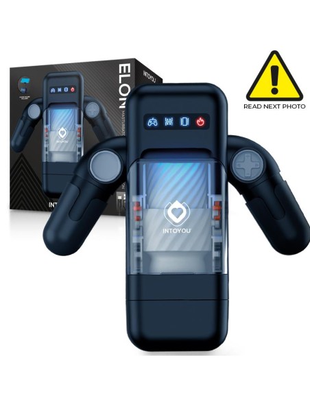 Elon Masturbador Inteligente Funcion Up and Down Calor Vibracion y Soporte Movil