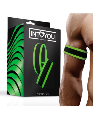 Brazaletes con Velcro que Brillan en la Oscuridad