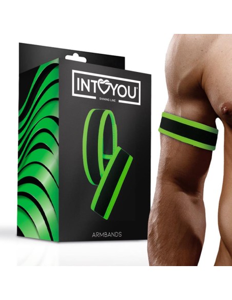 Brazaletes con Velcro que Brillan en la Oscuridad Brazaletes con Velcro que Brillan en la Oscuridad