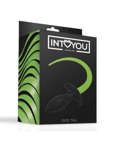 Plug Anal con Cola que Brilla en la Oscuridad