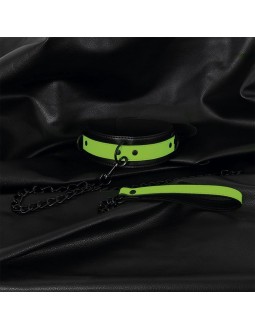 Collar con Correa que Brilla en la Oscuridad 2