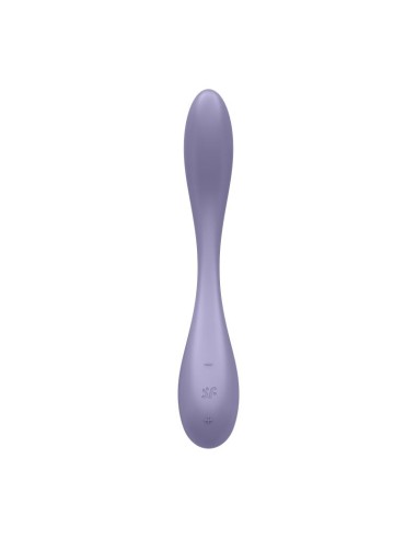 G Spot Flex 5 Multi Vibrador con Satisfyer Connect APP Lilac