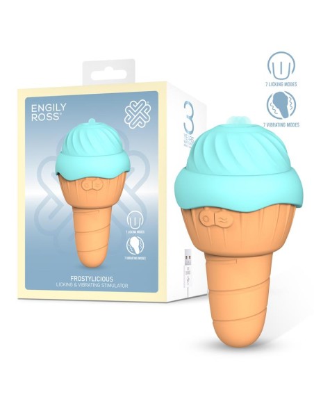 Frostylicious Estimulador con Lengua Estimuladora y Vibracion