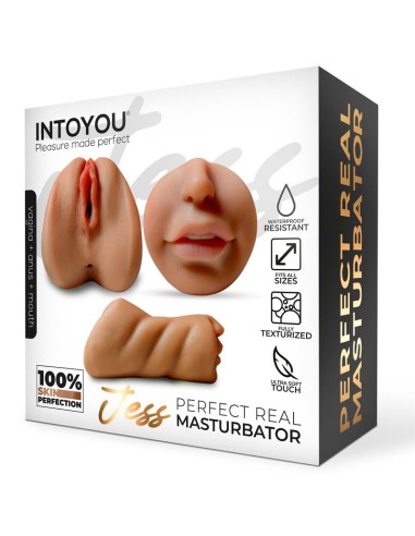 Jess Vagina Ano y Boca Super Realista 650 gr