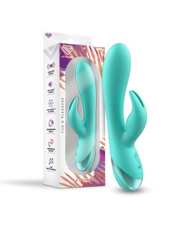 Vibrador Pertes USB Celeste