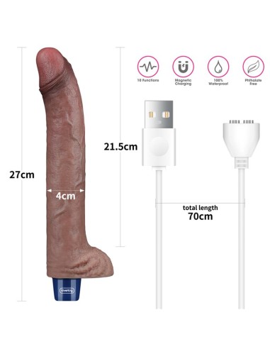 Vibrador Realista 11 USB