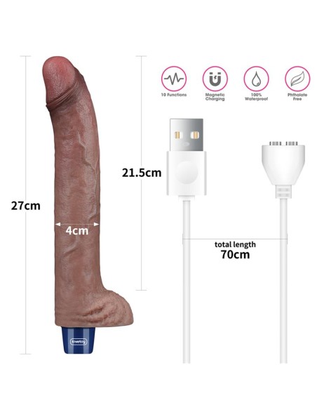 Vibrador Realista 11 USB