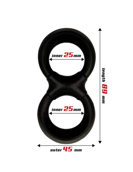 Anillo Pene y Testiculos Silicona Liquida 25 mm Anillo Pene y Testiculos Silicona Liquida 25 mm
