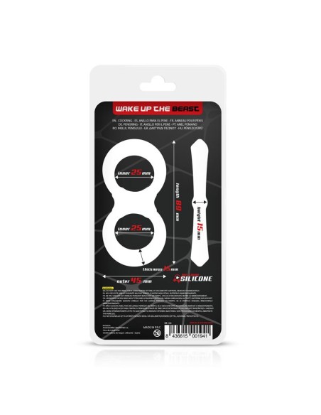 Anillo Pene y Testiculos Silicona Liquida 25 mm Anillo Pene y Testiculos Silicona Liquida 25 mm