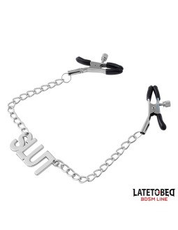 Pinzas para Pezones con Cadena Slut