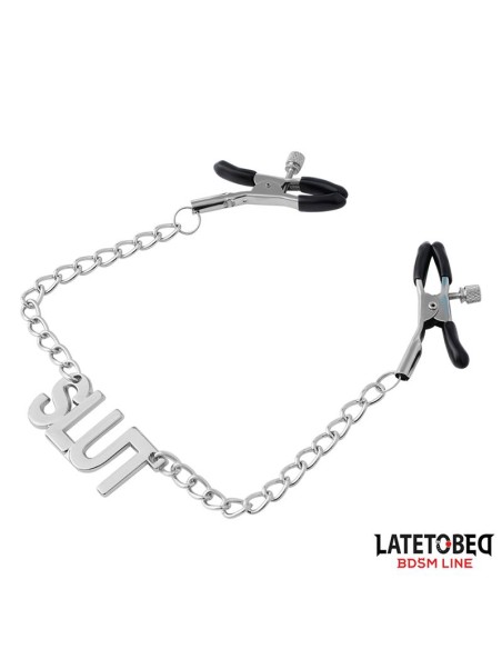 Pinzas para Pezones con Cadena Slut Pinzas para Pezones con Cadena Slut