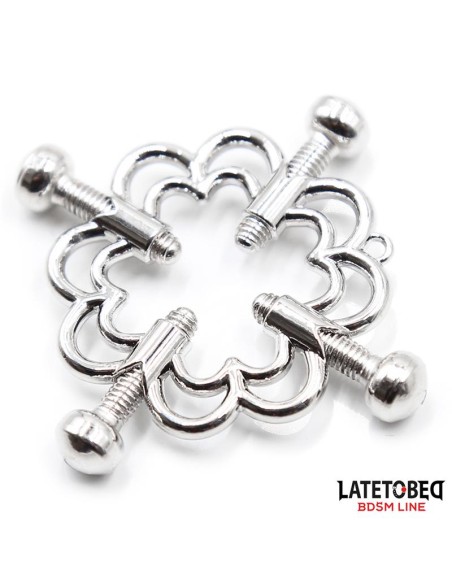 Pinzas de Metal para Pezones Ajustables