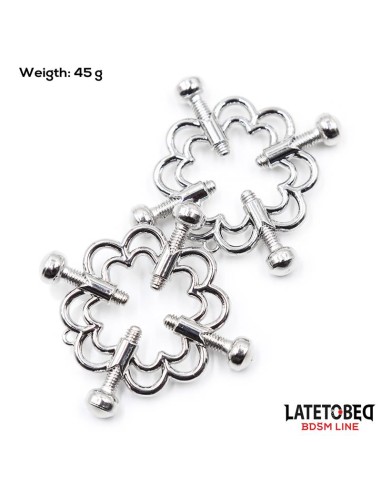 Pinzas de Metal para Pezones Ajustables