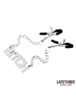 Pinzas para Pezones con Cadena Bitch