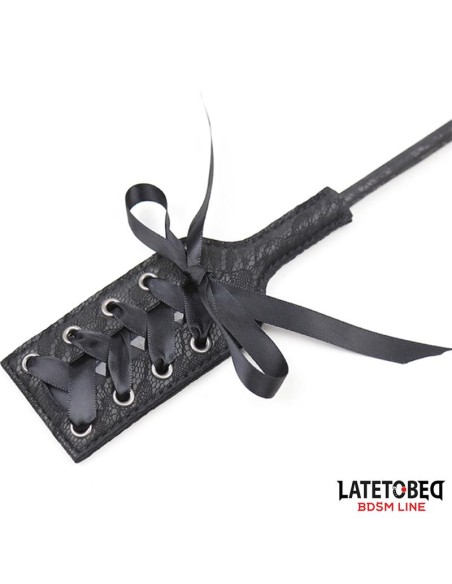 Multi Feathers Tickler and Lace Ribbon Paddle Comb Multi Feathers Tickler and Lace Ribbon Paddle Comb