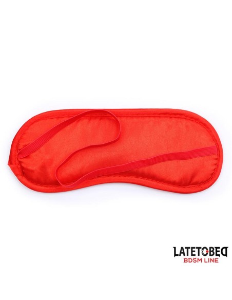 Set de 3 Piezas Antifaz Plumas y Esposas Set de 3 Piezas Antifaz Plumas y Esposas