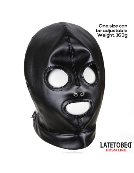Mascara de Sumision con Correas Traseras Ajustable