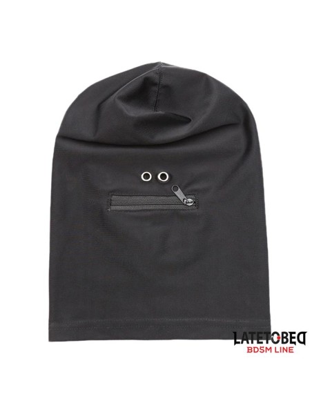 Mascara de Sumision con Cremallera en la Boca