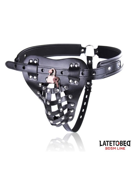 Cinturon de Castidad Masculino con Candado Ajustable