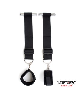 Restricciones para Puerta con Esposas Adjustables y Desmontables