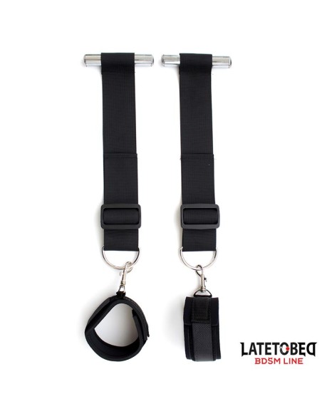 Restricciones para Puerta con Esposas Adjustables y Desmontables