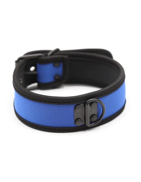 Collar de Neopreno Ajustable Azul Collar de Neopreno Ajustable Azul