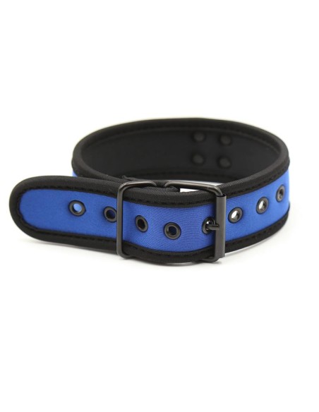 Collar de Neopreno Ajustable Azul Collar de Neopreno Ajustable Azul